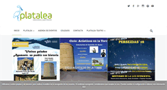 Desktop Screenshot of platalea.com